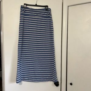 North Face Striped Maxi Skirt
